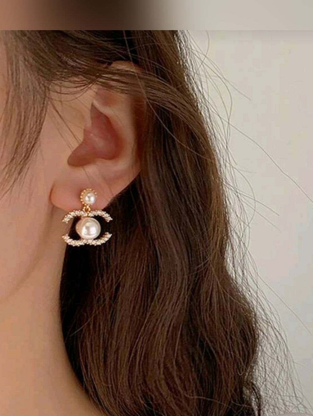 Chanel Style Earrings - Picture 8 of 10
